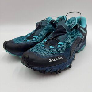 Salewa Ultra Train 2 Womens Hiking Trail Shoes Size 7 Capri/Poseidon Durable